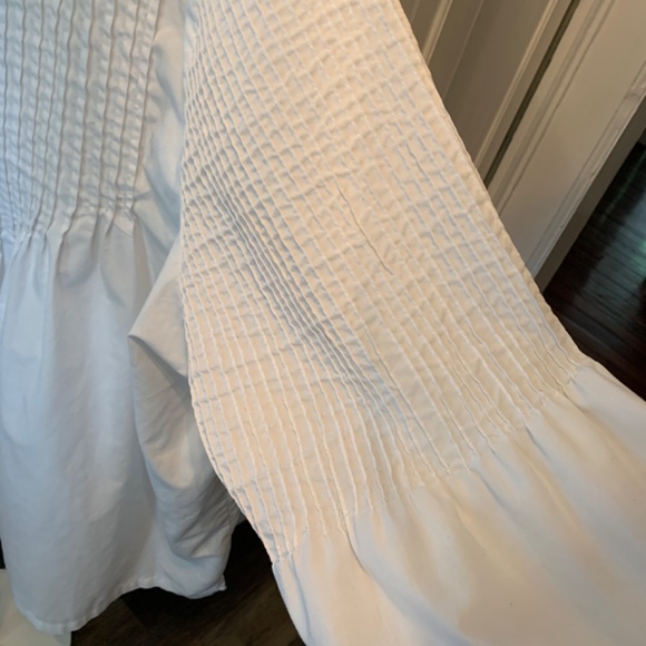 Denim 24/7 plus size balloon‎ sleeve top. Worn 1x - Picture 3 of 4